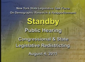 Albany Hearing - August 4, 2011