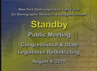 Albany Meeting - August 4, 2011