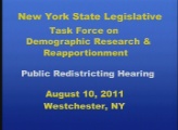 Westchester Hearing - August 10, 2011